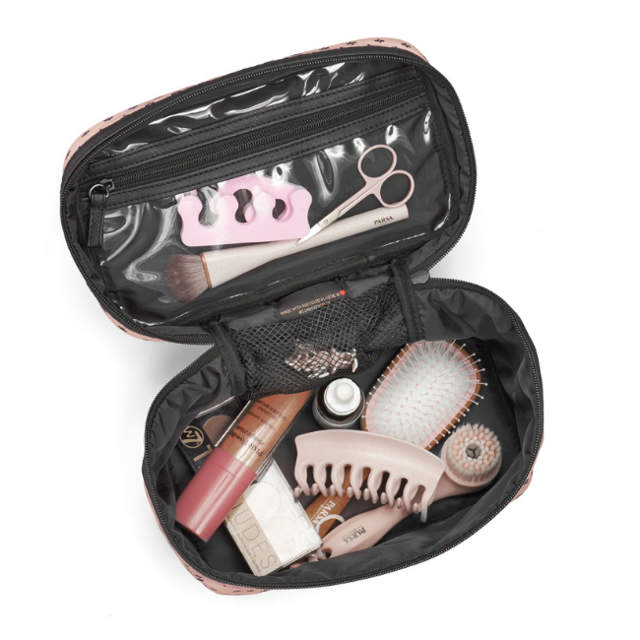 Gillian Jones Beautyboks i 100% genanvendt plastik - Leopard